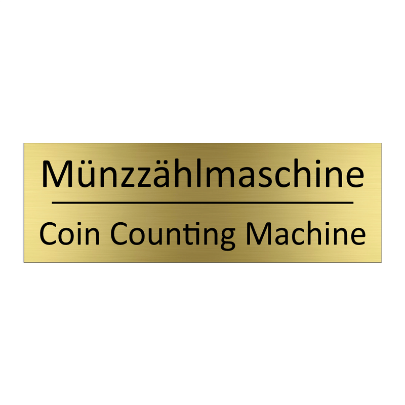 Münzzählmaschine - Coin Counting Machine