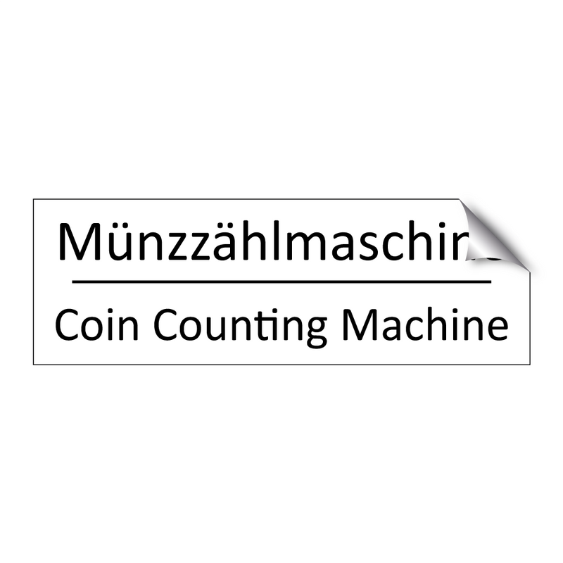 Münzzählmaschine - Coin Counting Machine