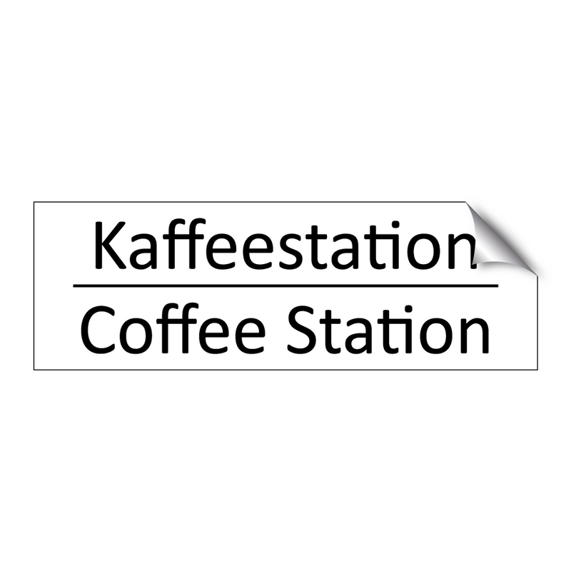 Kaffeestation - Coffee Station