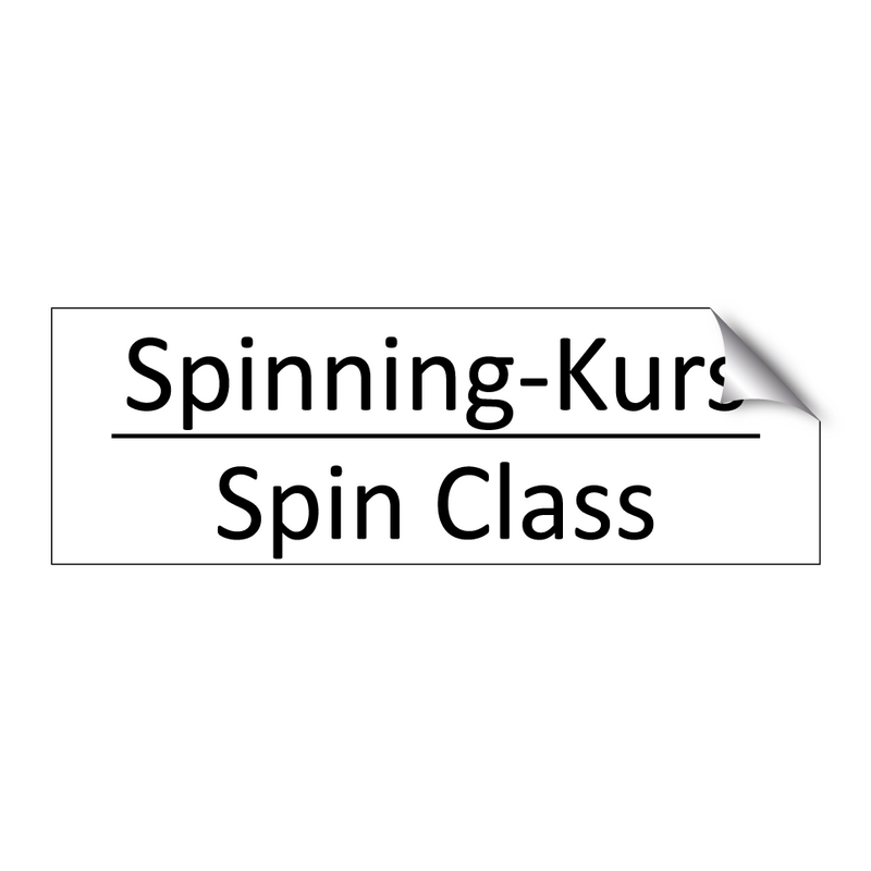 Spinning-Kurs - Spin Class