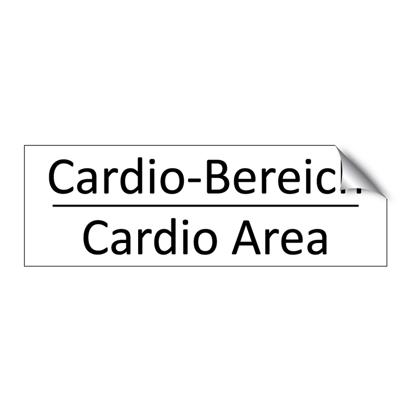 Cardio-Bereich - Cardio Area