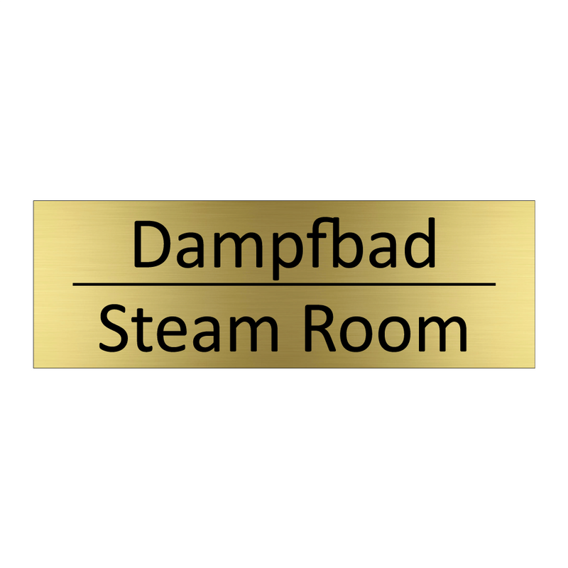 Dampfbad - Steam Room