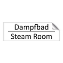 Dampfbad - Steam Room