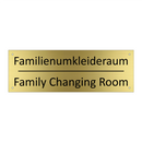 Familienumkleideraum - Family Changing Room