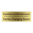 Familienumkleideraum - Family Changing Room