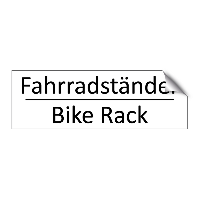 Fahrradständer - Bike Rack