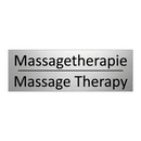 Massagetherapie - Massage Therapy