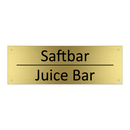 Saftbar - Juice Bar