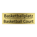 Basketballplatz - Basketball Court