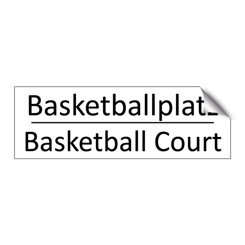 Basketballplatz - Basketball Court