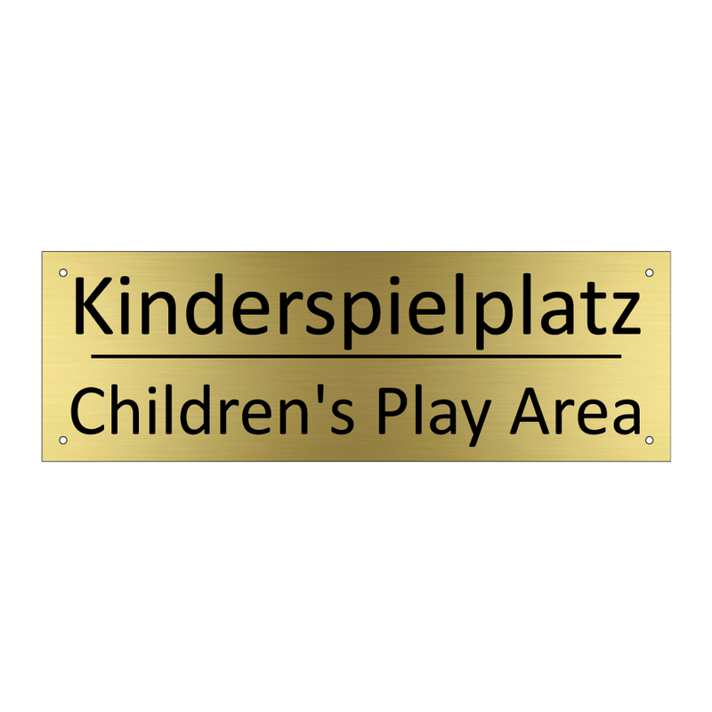 Kinderspielplatz - Children's Play Area