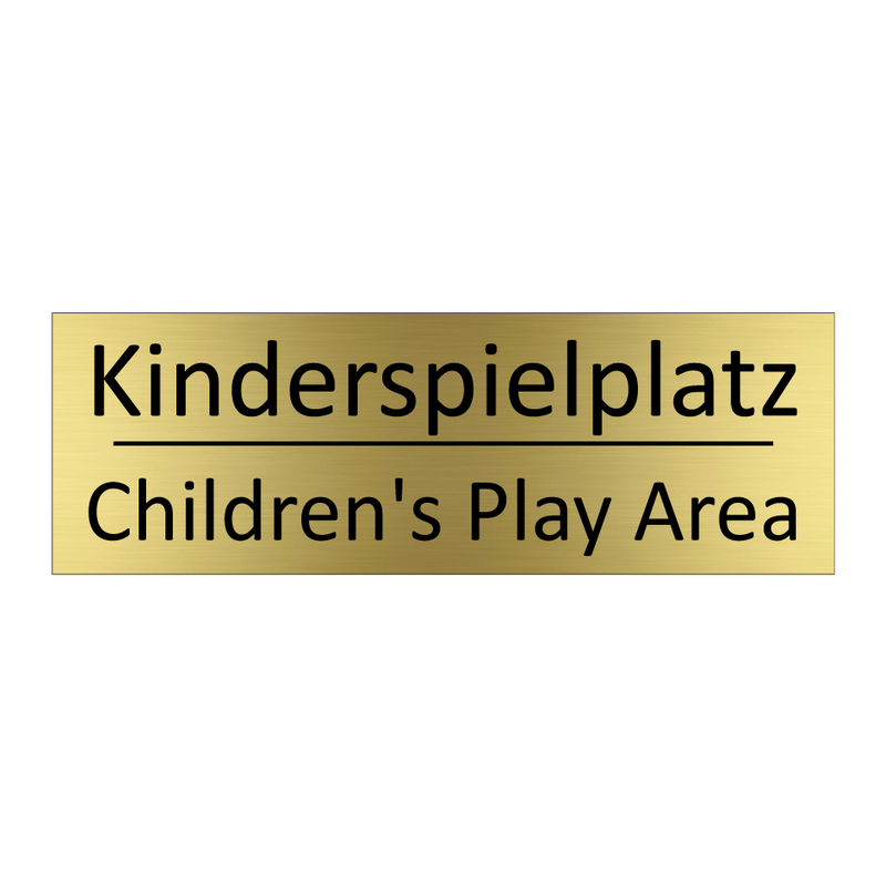 Kinderspielplatz - Children's Play Area