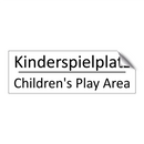 Kinderspielplatz - Children's Play Area