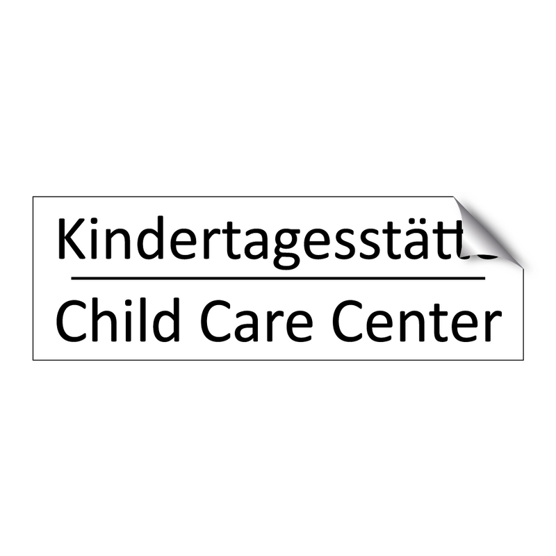 Kindertagesstätte - Child Care Center