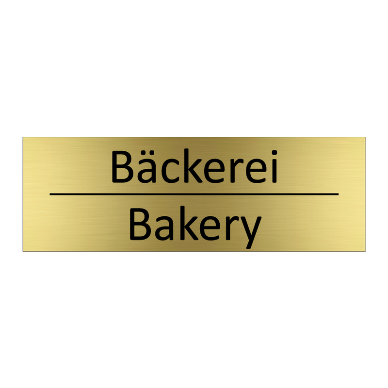 Bäckerei - Bakery