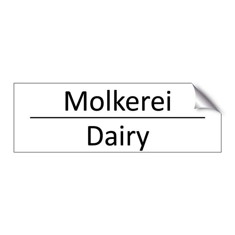 Molkerei - Dairy
