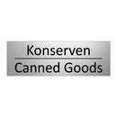 Konserven - Canned Goods