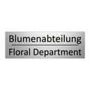 Blumenabteilung - Floral Department