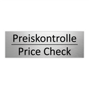 Preiskontrolle - Price Check