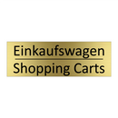 Einkaufswagen - Shopping Carts