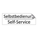 Selbstbedienung - Self-Service