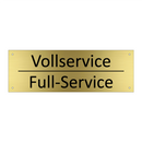 Vollservice - Full-Service