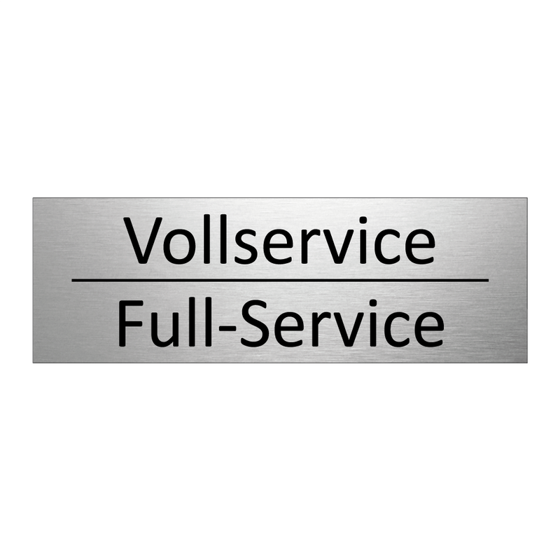 Vollservice - Full-Service