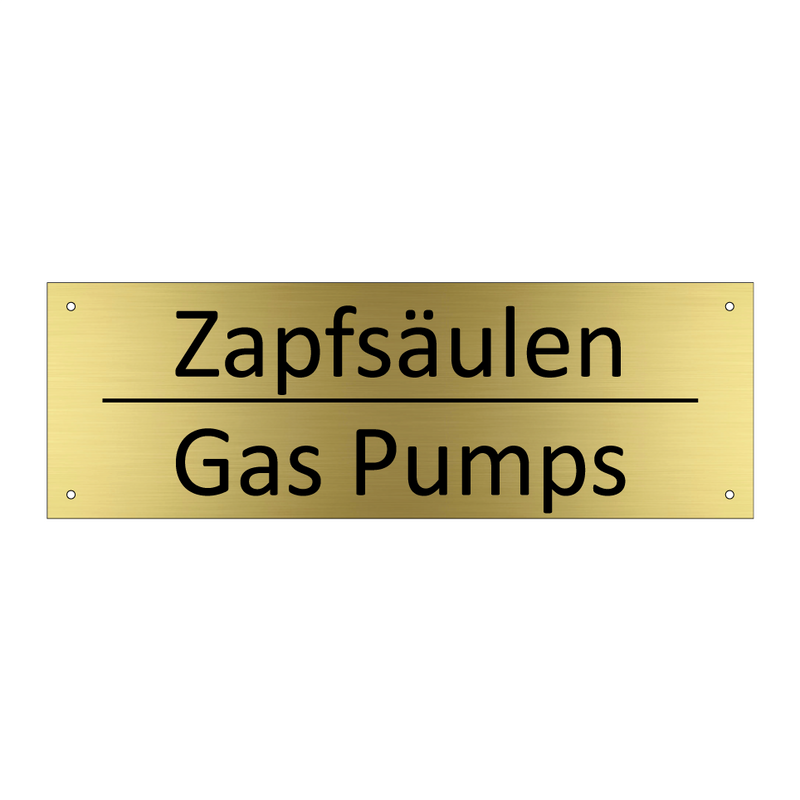 Zapfsäulen - Gas Pumps