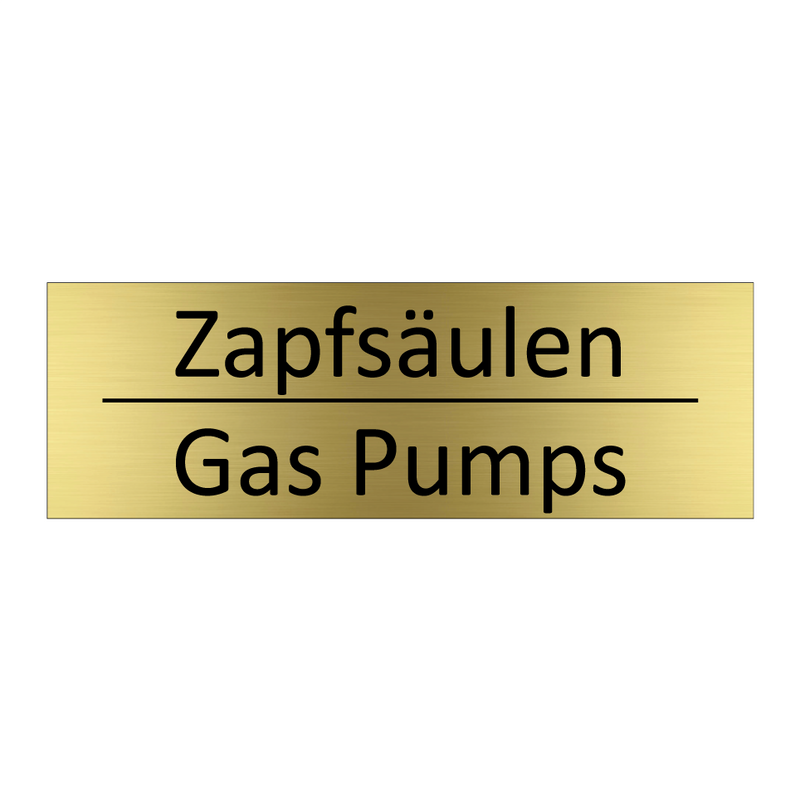 Zapfsäulen - Gas Pumps