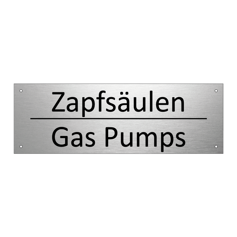 Zapfsäulen - Gas Pumps