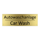 Autowaschanlage - Car Wash