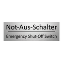 Not-Aus-Schalter - Emergency Shut-Off Switch
