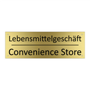 Lebensmittelgeschäft - Convenience Store