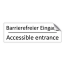 Barrierefreier Eingang - Accessible entrance