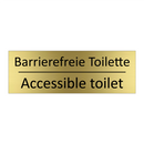 Barrierefreie Toilette - Accessible toilet