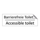 Barrierefreie Toilette - Accessible toilet