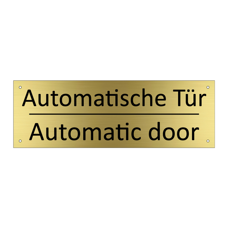 Automatische Tür - Automatic door
