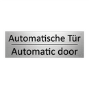 Automatische Tür - Automatic door
