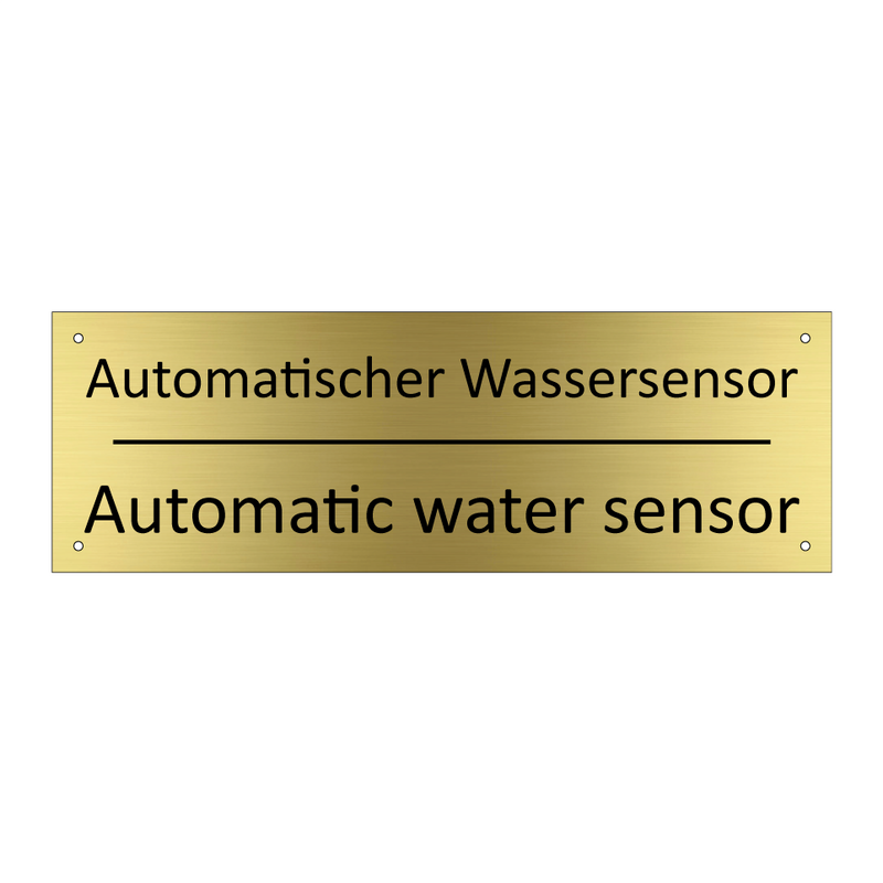 Automatischer Wassersensor - Automatic water sensor