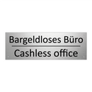 Bargeldloses Büro - Cashless office