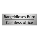 Bargeldloses Büro - Cashless office