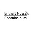 Enthält Nüsse - Contains nuts