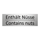 Enthält Nüsse - Contains nuts