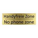 Handyfreie Zone - No phone zone
