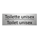 Toilette unisex - Toilet unisex