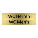 WC Herren - WC Men's