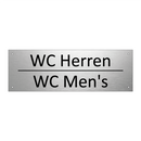 WC Herren - WC Men's