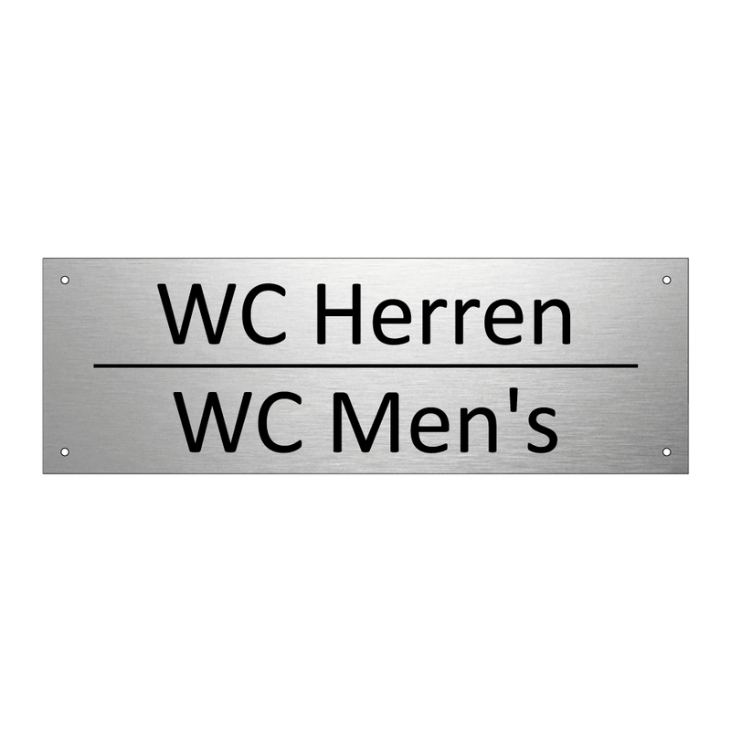 WC Herren - WC Men's
