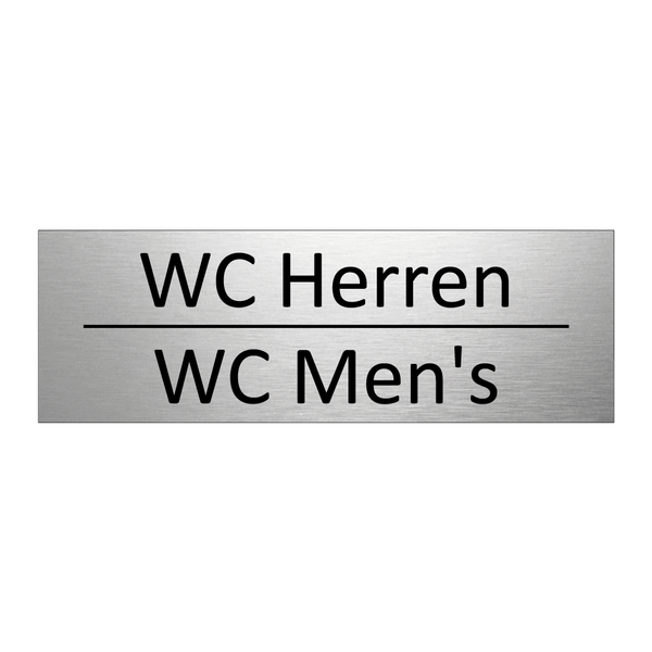 WC Herren - WC Men's