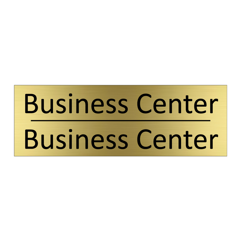 Business Center - Business Center